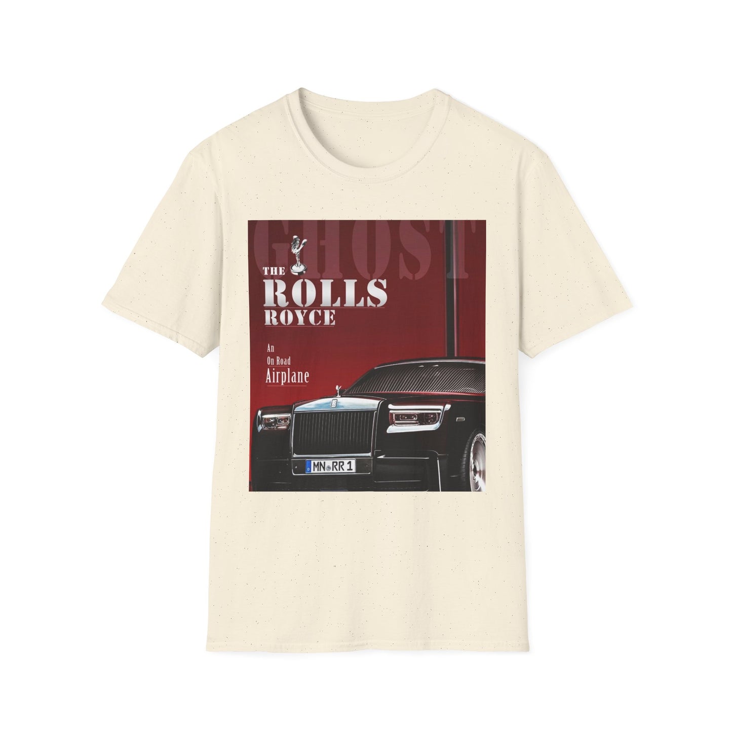 Luxury Car Graphic T-Shirt - Rolls Royce Design