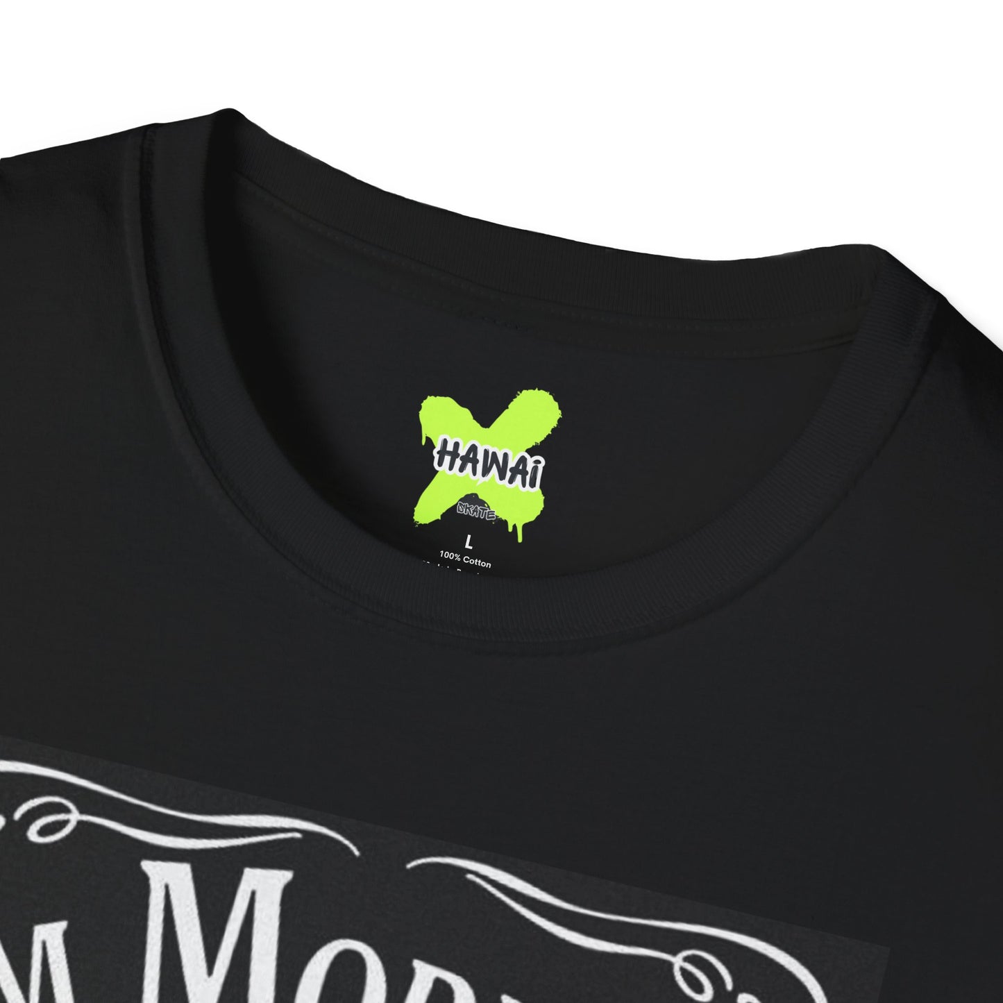 Jim Morrison Whiskey Bar Unisex Softstyle T-Shirt - Vintage Rock Apparel