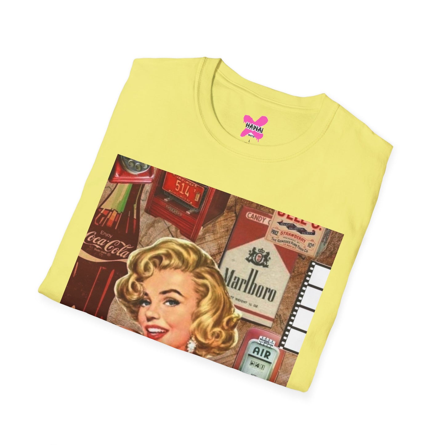 Retro Marilyn Monroe Unisex Softstyle T-Shirt - Vintage Glamour Tee