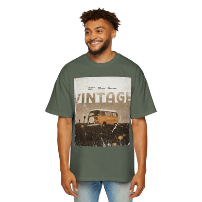 Vintage Van Graphic Tee – Retro 'VINTAGE' Camper T‑Shirt