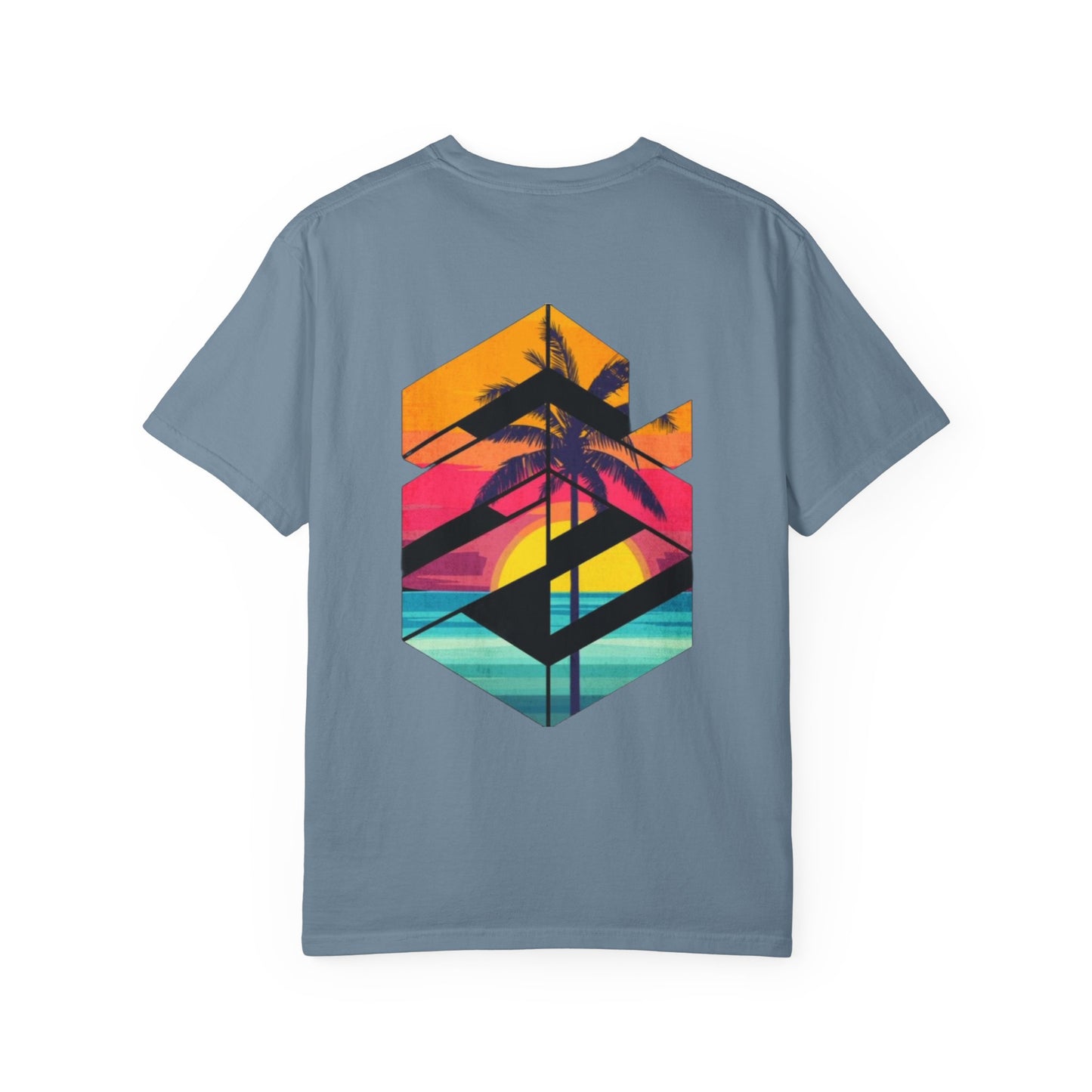 Tropical Sunset Unisex T-Shirt | Beach Vibes & Relaxation