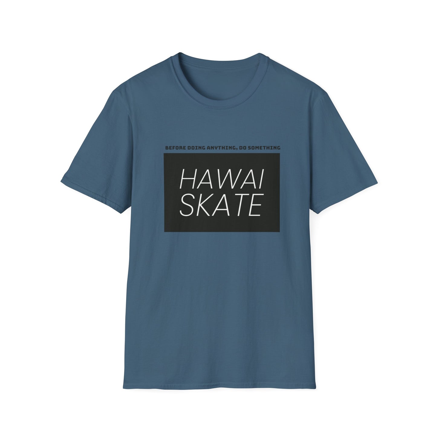Hawaiian Skate Inspired T-Shirt, Casual Summer Wear, Skateboarder Gift, Beach Day, Graphic Tee, Cool Streetwear