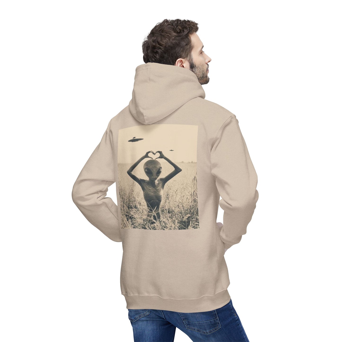 Unisex Hooded Sweatshirt, Made in US