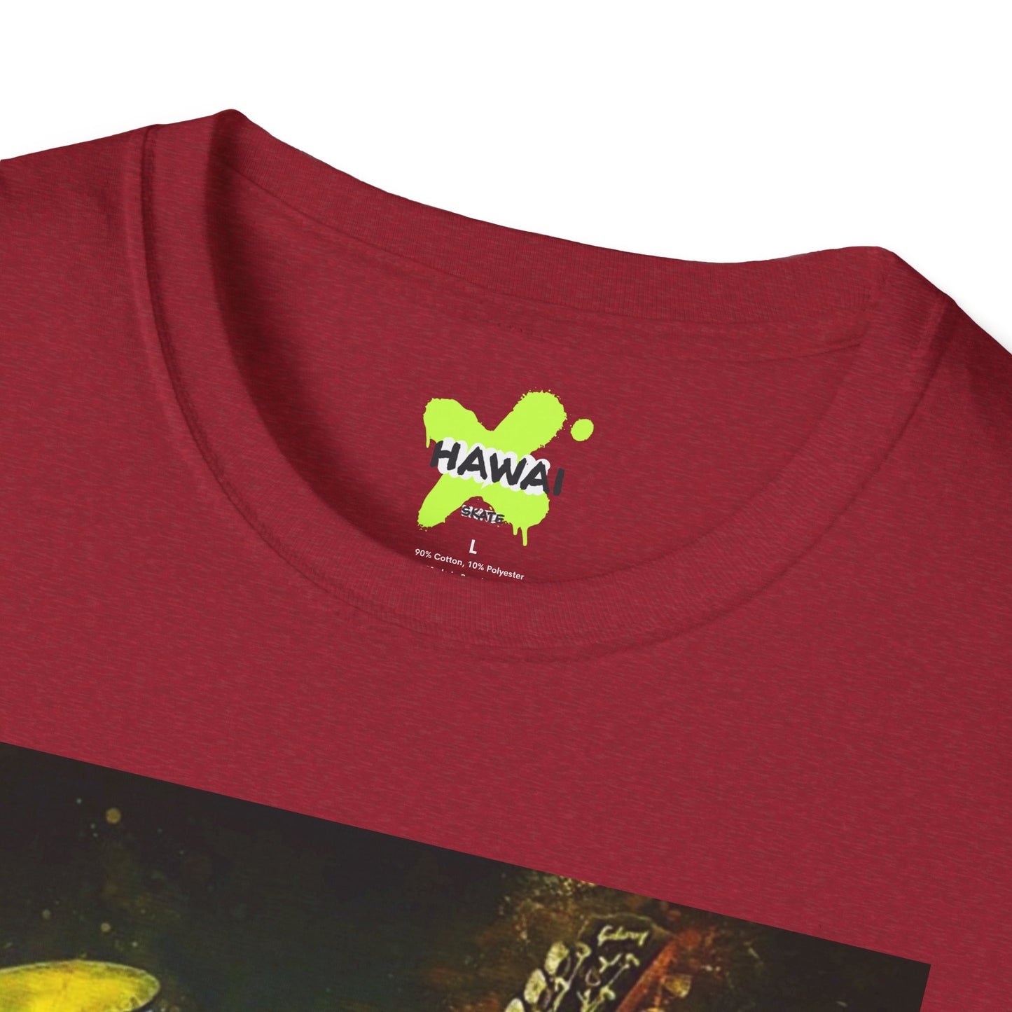 Rock Legend Unisex Softstyle T-Shirt - Vintage Guitar Design