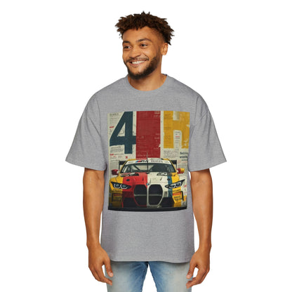 Racing Heritage Tee — Retro BMW M4 Motorsport Graphic T-Shirt