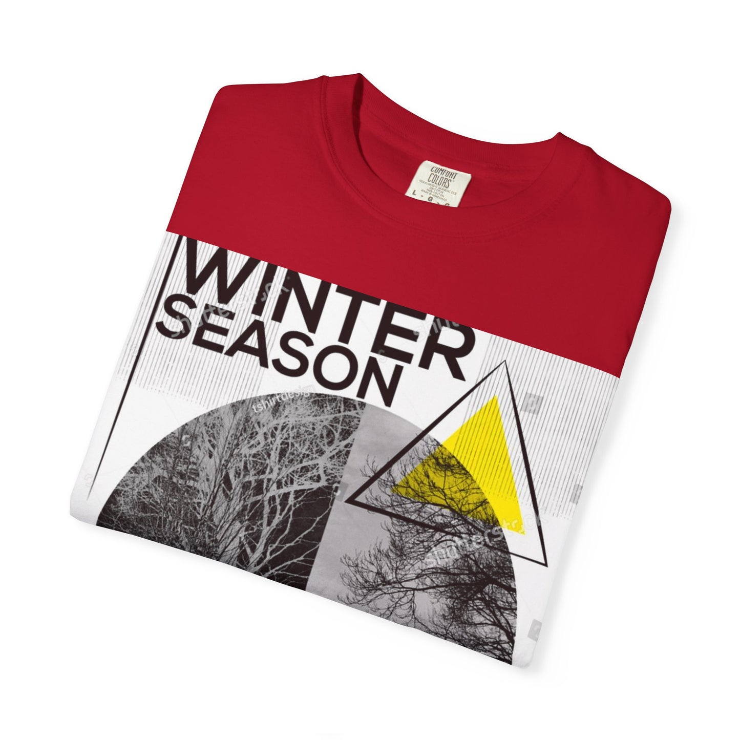 Winter Season Graphic T-shirt, Unisex Tee for Fashion Lovers, Cool Casual Wear, Winter Apparel, Unique Gift for Him/Her