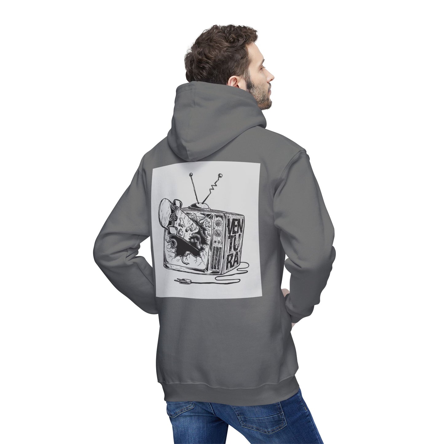 Unisex Hooded Sweatshirt, Made in US