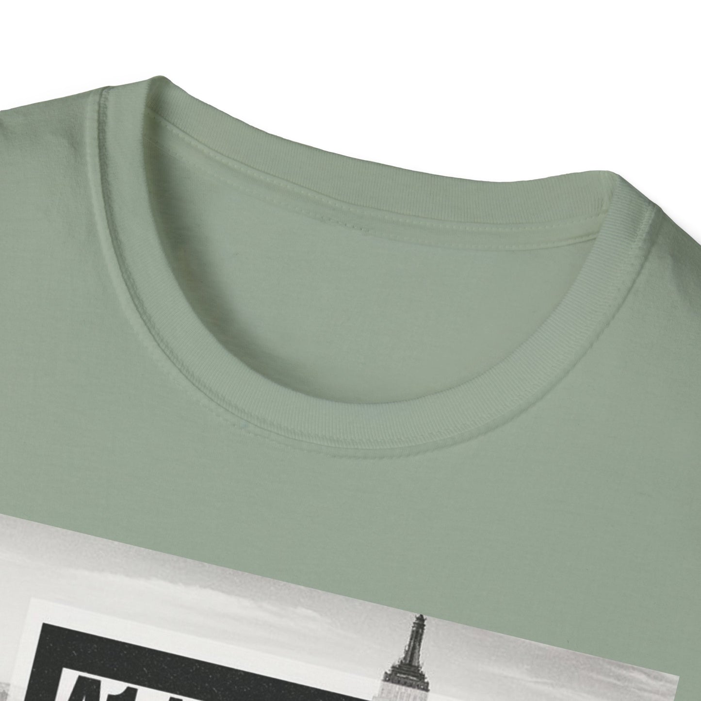 NYC Graphic Unisex Softstyle T-Shirt | Casual Wear, Street Style, Unique Gift, Travel Souvenir, City Life