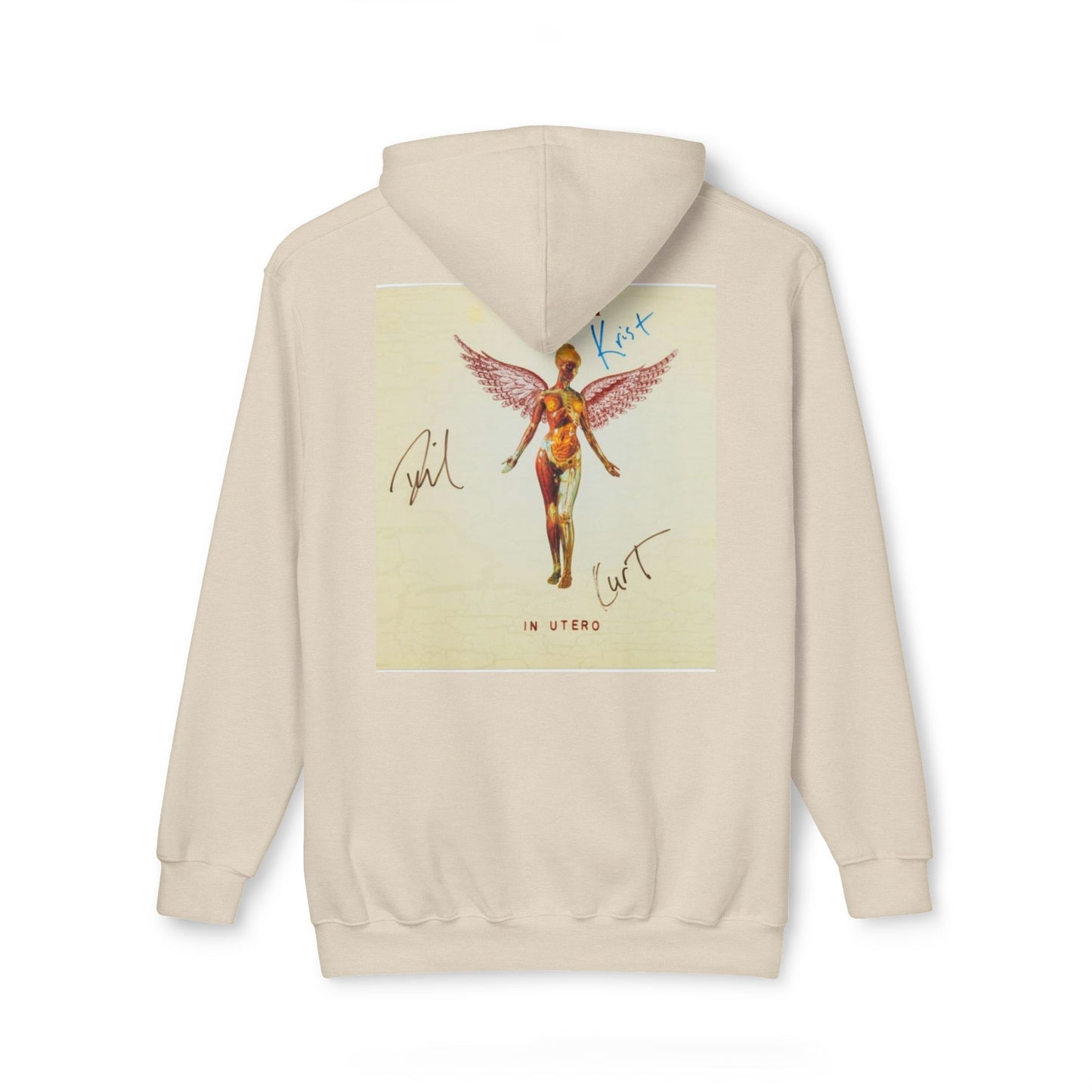 Kurt Cobain Inspired Unisex Hooded Sweatshirt - Alternative Music Apparel