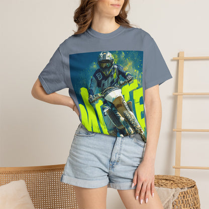 Motocross Dirt Bike Rider T‑Shirt — Extreme Off‑Road Racing Tee