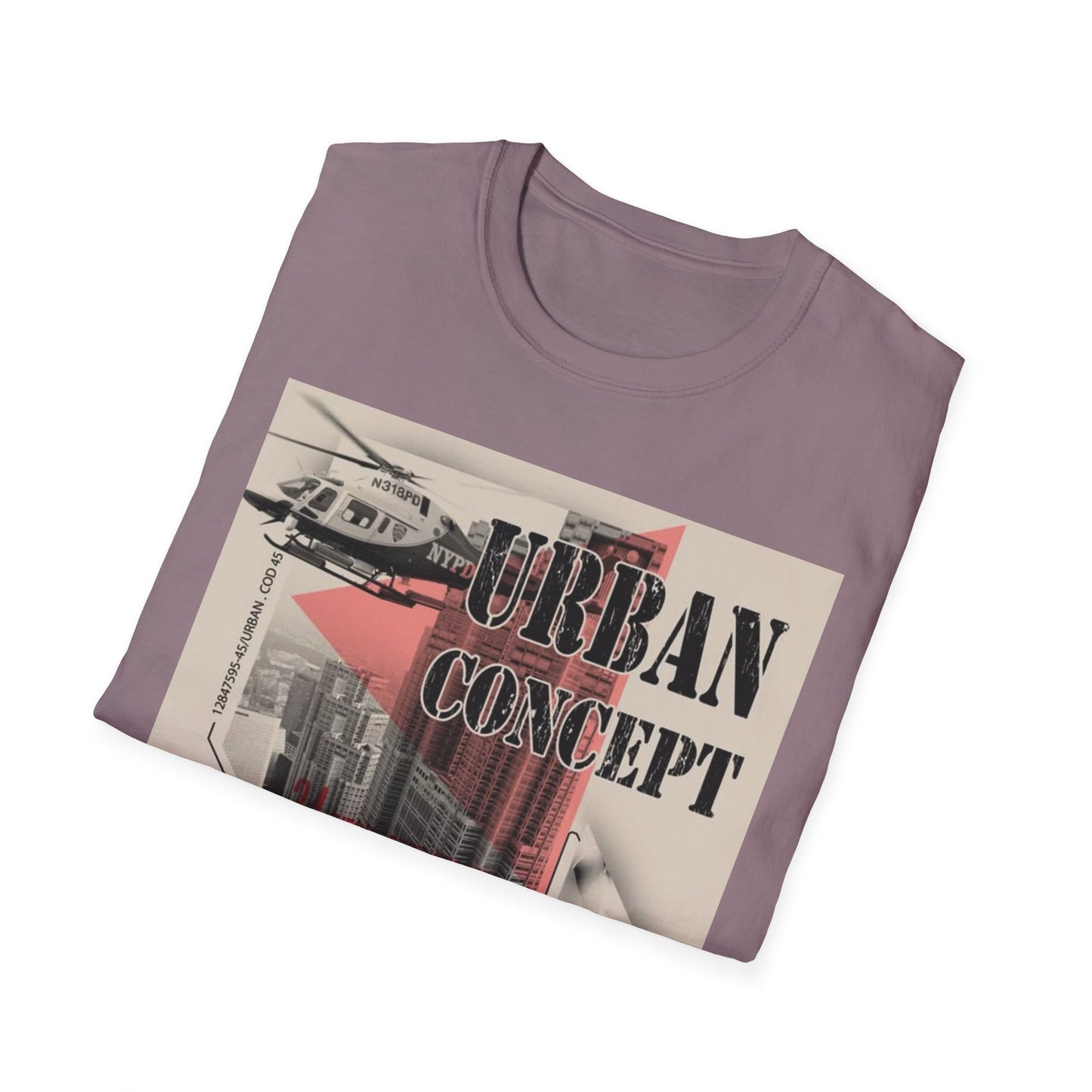 Urban Concept Unisex T-Shirt, Streetwear Tee, Graphic Tee, Casual Fashion, Gift for Him/Her, Trendy Urban Wear