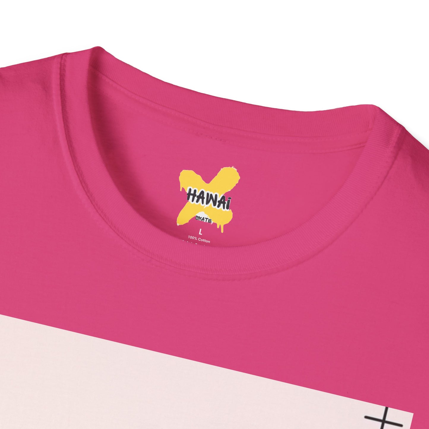 Retro Aesthetic Unisex Softstyle T-Shirt - Vintage Clouds & Texture Design