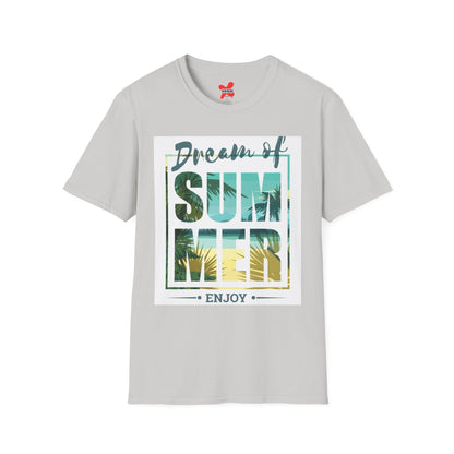 Dream of Summer Unisex Softstyle T-Shirt - Vacation Vibe Tee