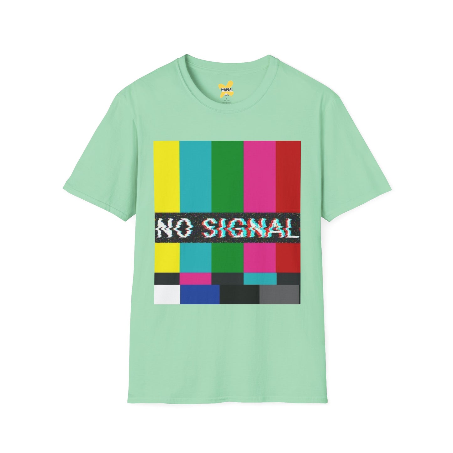 No Signal Graphic Unisex T-Shirt – Retro Style for Tech Lovers