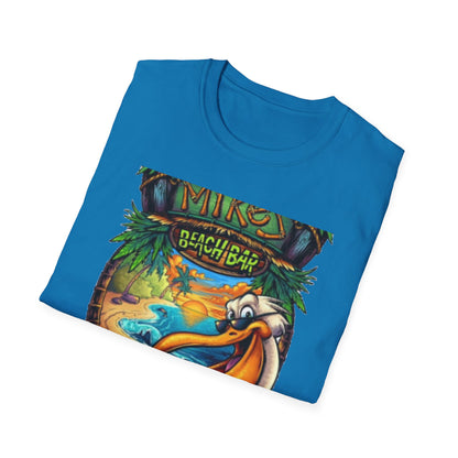 Beach Bar Vibes Unisex Softstyle T-Shirt - Perfect for Summer Fun and Relaxation