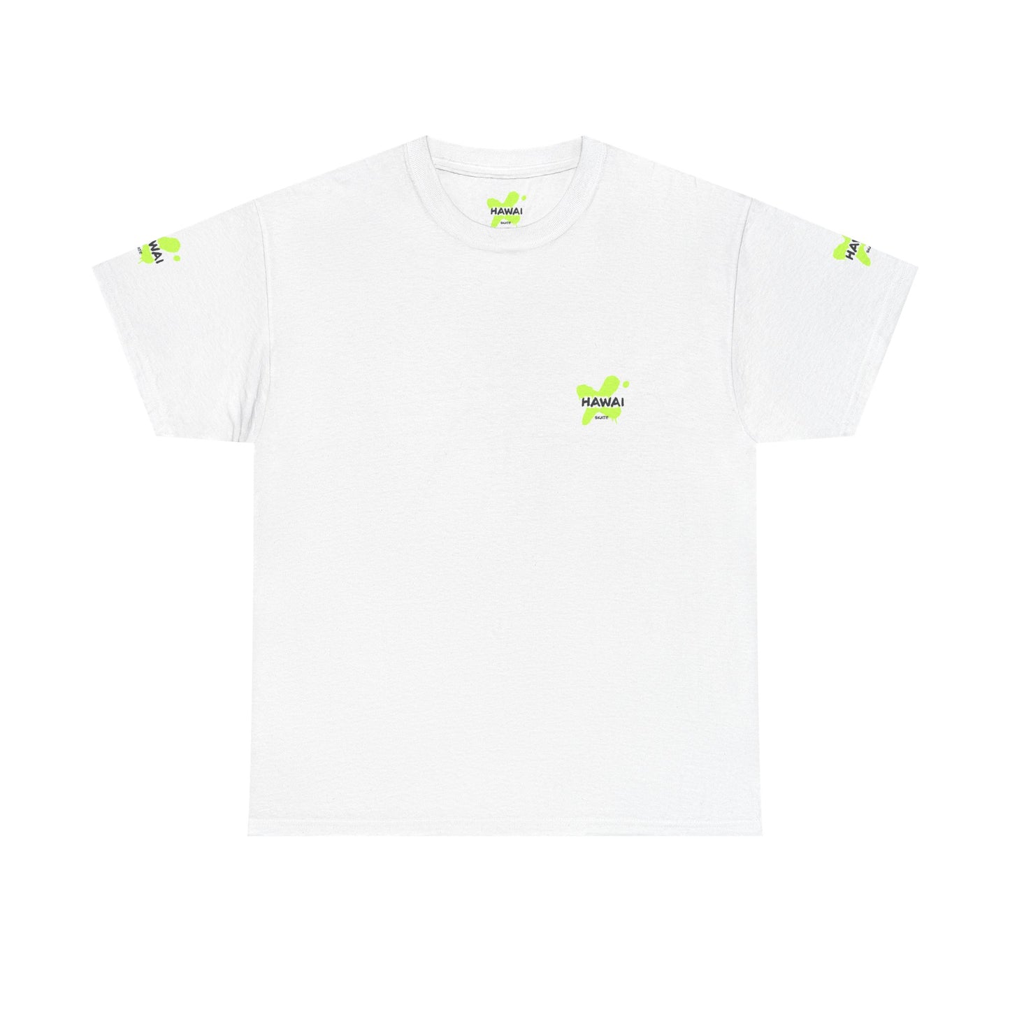 Hawaii Skate Graphic Tee - Unisex Heavy Cotton T-Shirt