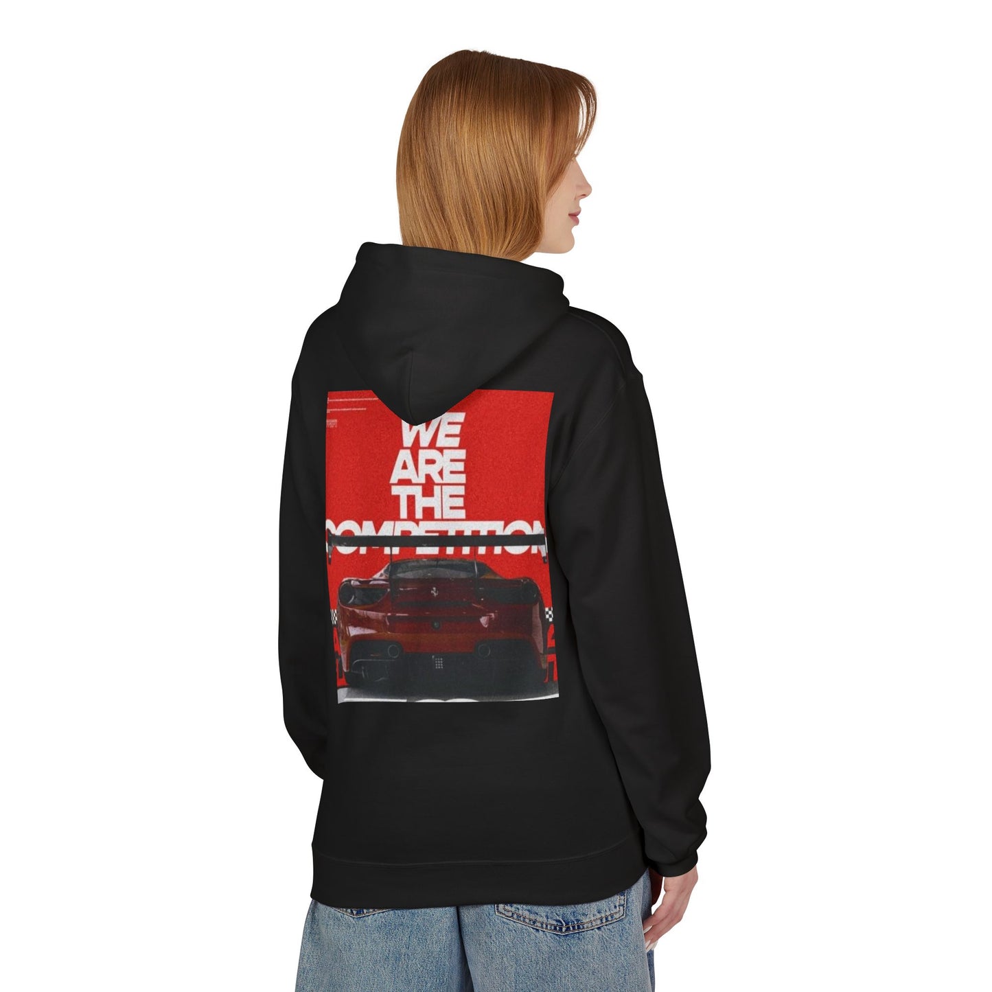 Unisex Fleece Hoodie - 'We Are The Competition' Car Design