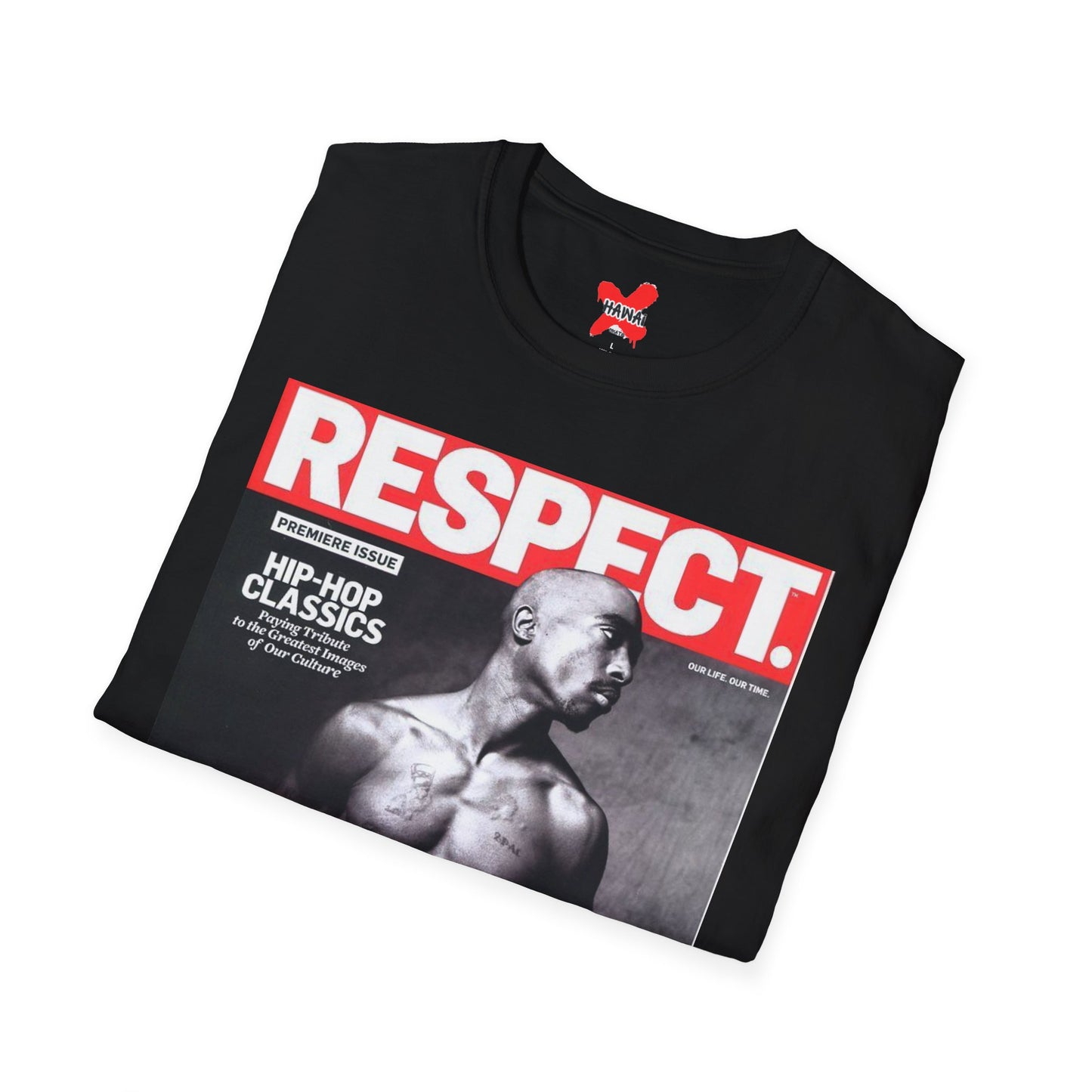 Hip-Hop Respect Unisex Softstyle T-Shirt, Streetwear Tee, Music Lover Gift, Urban Style, Casual Fashion, Graphic Tee