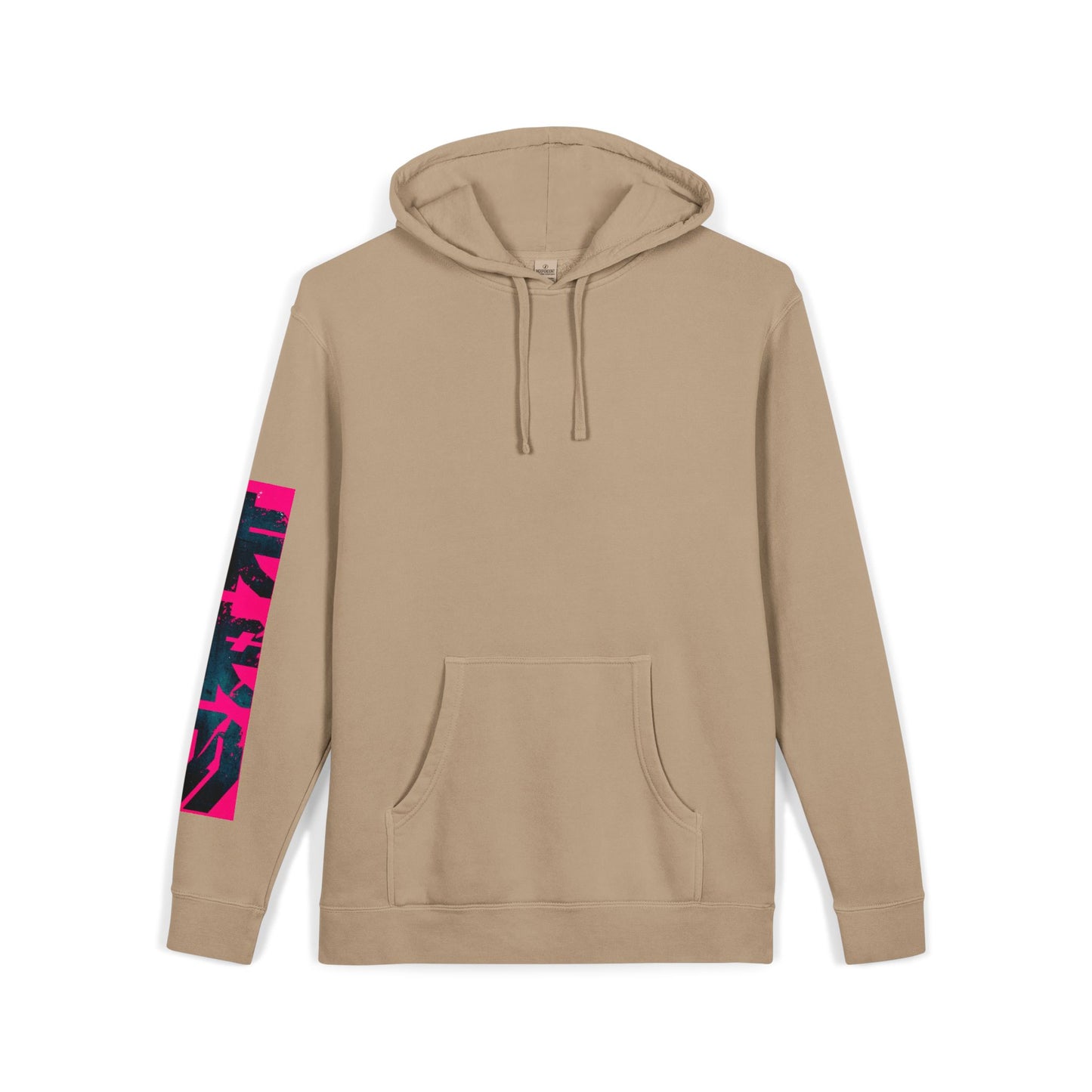 Pigment-Dyed Hoodie — Retro Racing Car Graphic ("911 GT3R")