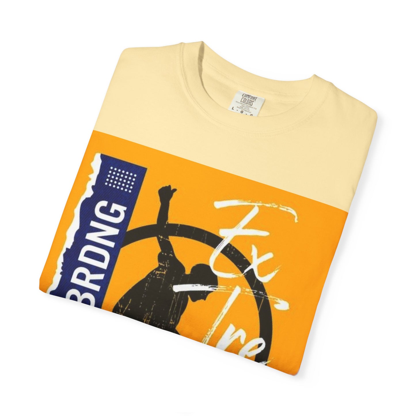 Sporty Graphic Tee for Skaters, Unisex Garment-Dyed T-shirt, Skateboarding Apparel, Casual Wear, Gift for Sport Lovers, Urban Fashion