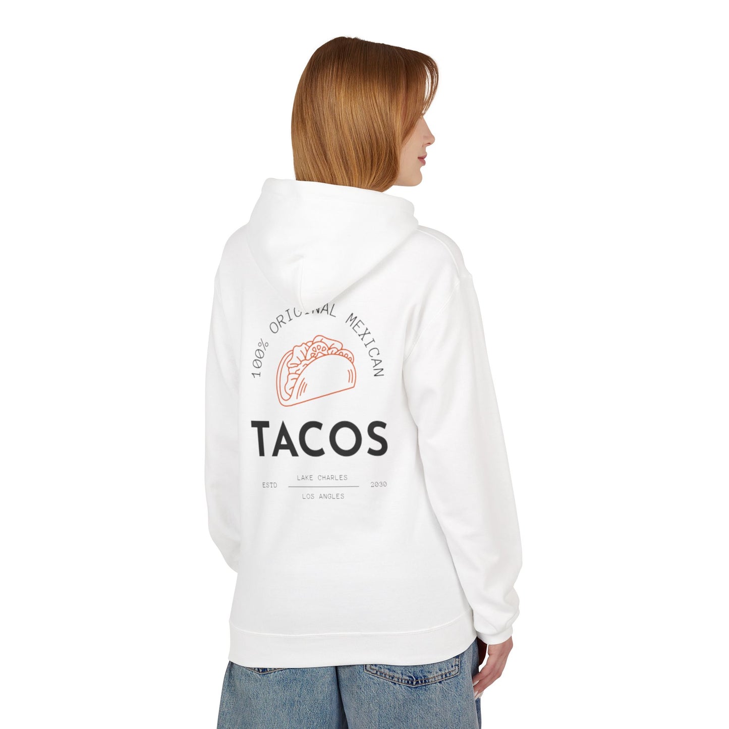 Unisex Taco Lover's Fleece Hoodie - 100% Original Mexican Design