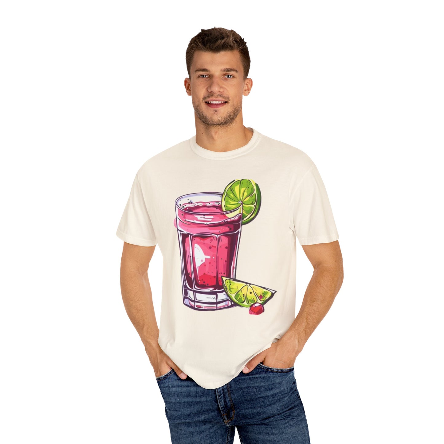 Tropical Cocktail T-Shirt - Fun Summer Vibe Unisex Tee