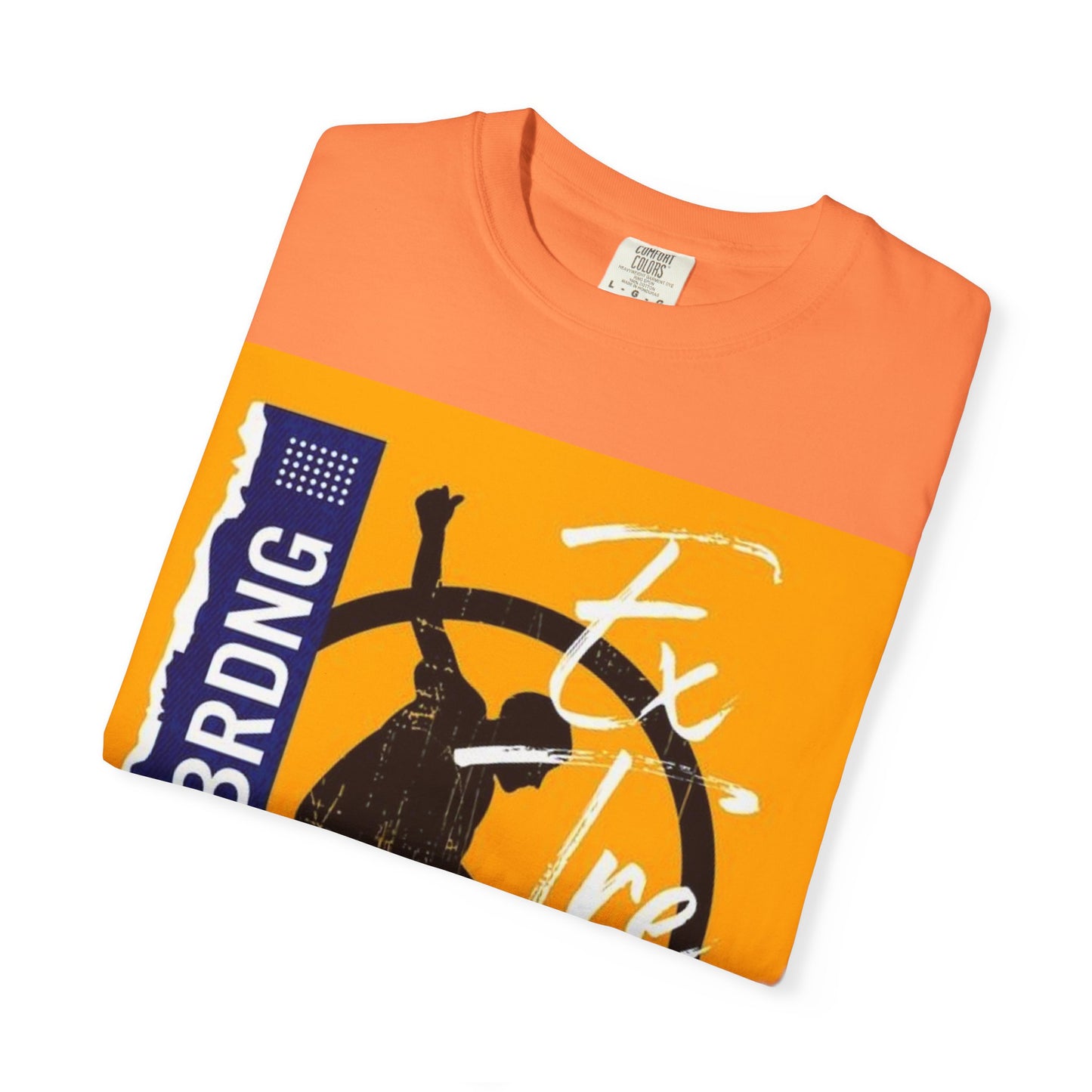 Sporty Graphic Tee for Skaters, Unisex Garment-Dyed T-shirt, Skateboarding Apparel, Casual Wear, Gift for Sport Lovers, Urban Fashion