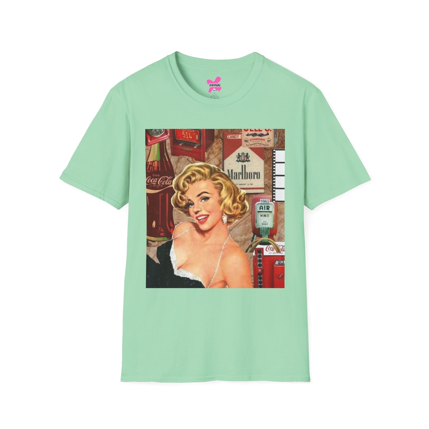 Retro Marilyn Monroe Unisex Softstyle T-Shirt - Vintage Glamour Tee
