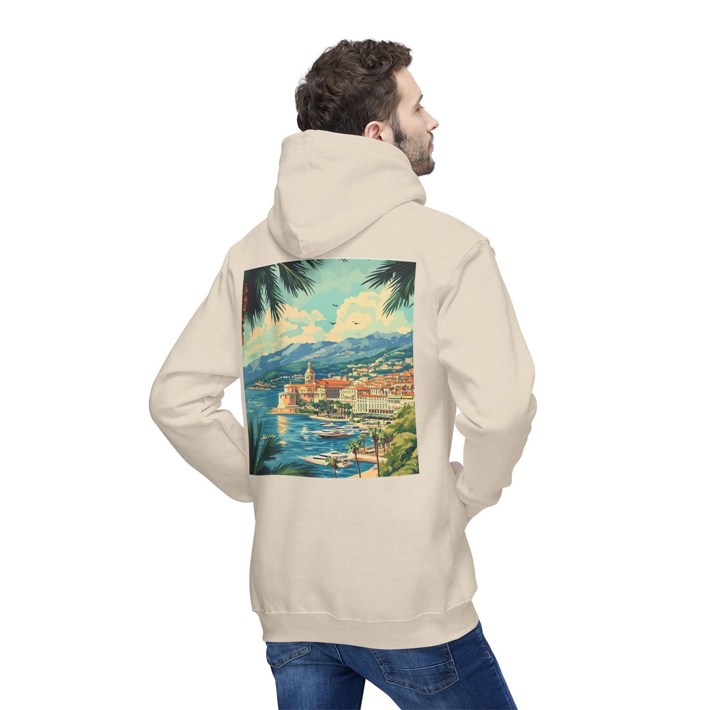 Coastal Vibes Unisex Hooded Sweatshirt - Perfect for Beach Lovers