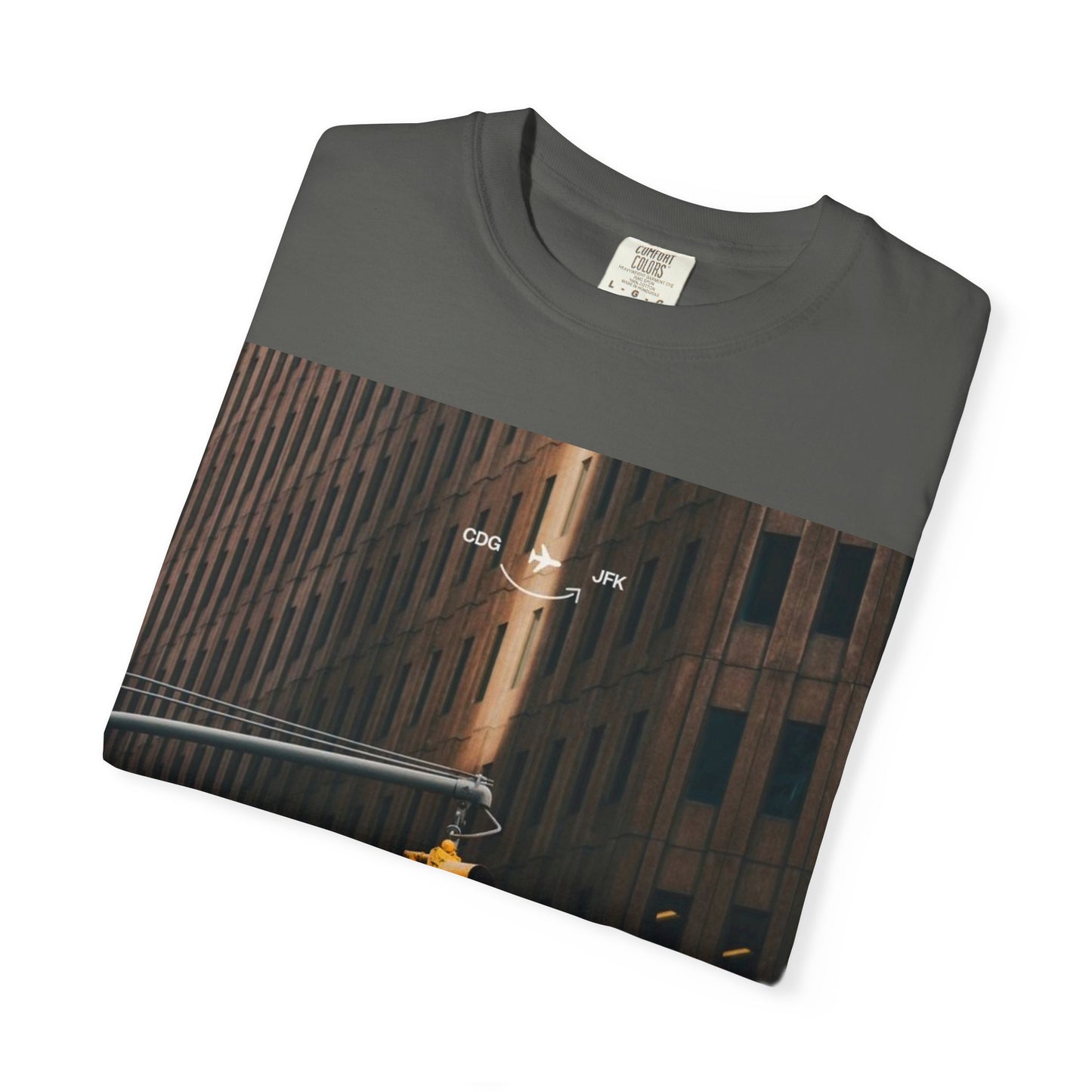 New York City Traffic Light Photo T‑Shirt — Urban Streetwear Tee