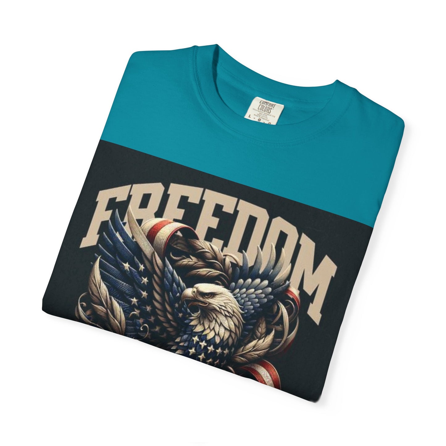 Patriotic Eagle T-Shirt, Freedom Apparel, American Pride Tee, Fourth of July Gift, Vintage Style Shirt