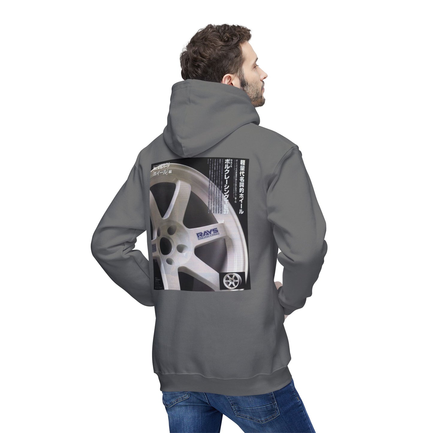 Unisex Hooded Sweatshirt, Made in US