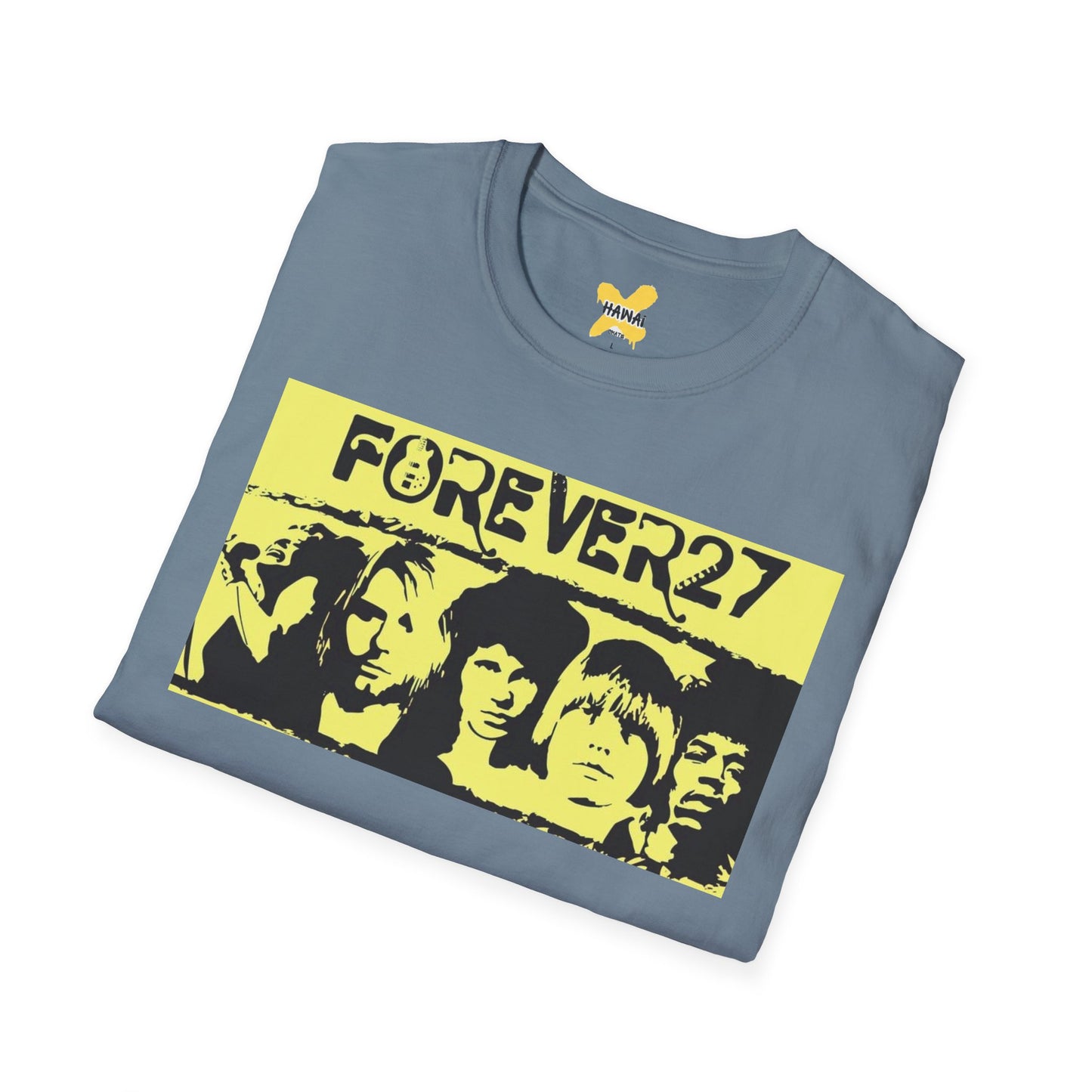 Forever 27 Unisex Softstyle T-Shirt - Tribute to Iconic Musicians