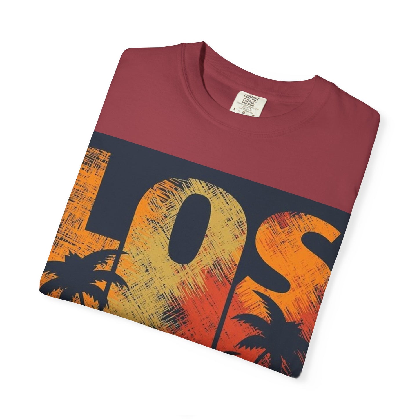 Los Angeles Sunset T-Shirt | Unisex Garment-Dyed Tee