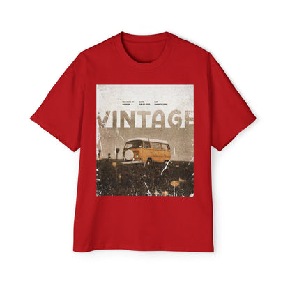 Vintage Van Graphic Tee – Retro 'VINTAGE' Camper T‑Shirt