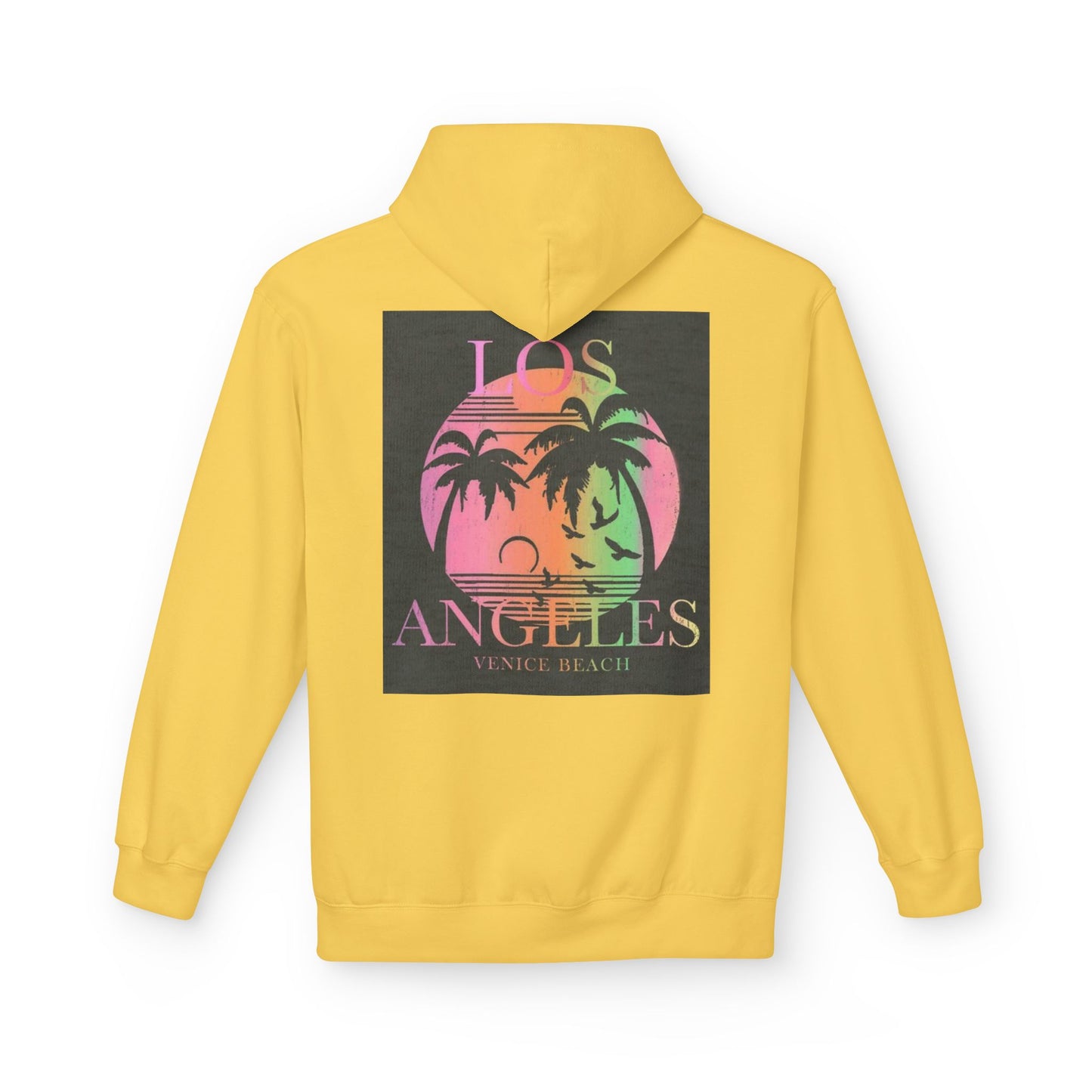 Los Angeles Venice Beach Graphic Hoodie - Cozy Unisex Fleece for Casual Style