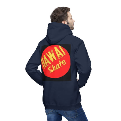 Hawaiian Skate Hoodie | Unisex Hooded Sweatshirt | Made in USA