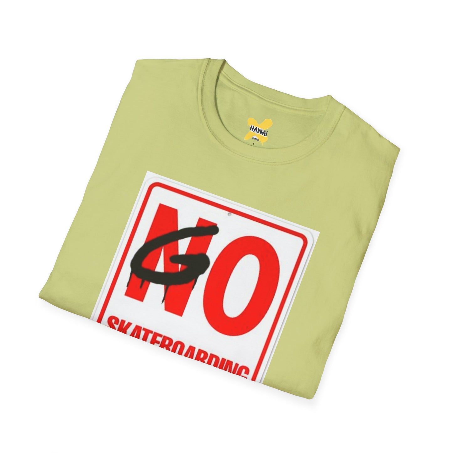 No Skateboarding Funny Unisex T-Shirt - City Police Sign Design