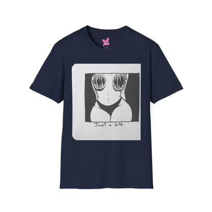 Funny Unisex Graphic T-Shirt - 'Just a Bite'