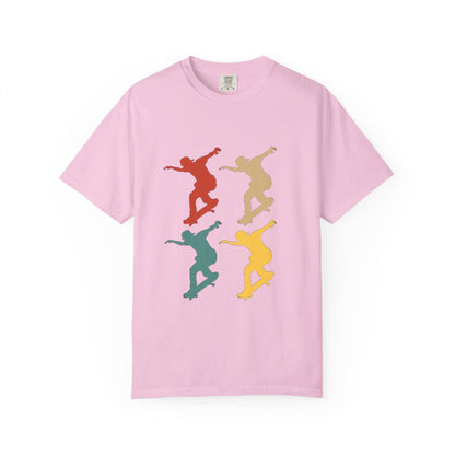 Vibrant Skateboarding T-Shirt for Adventure Lovers