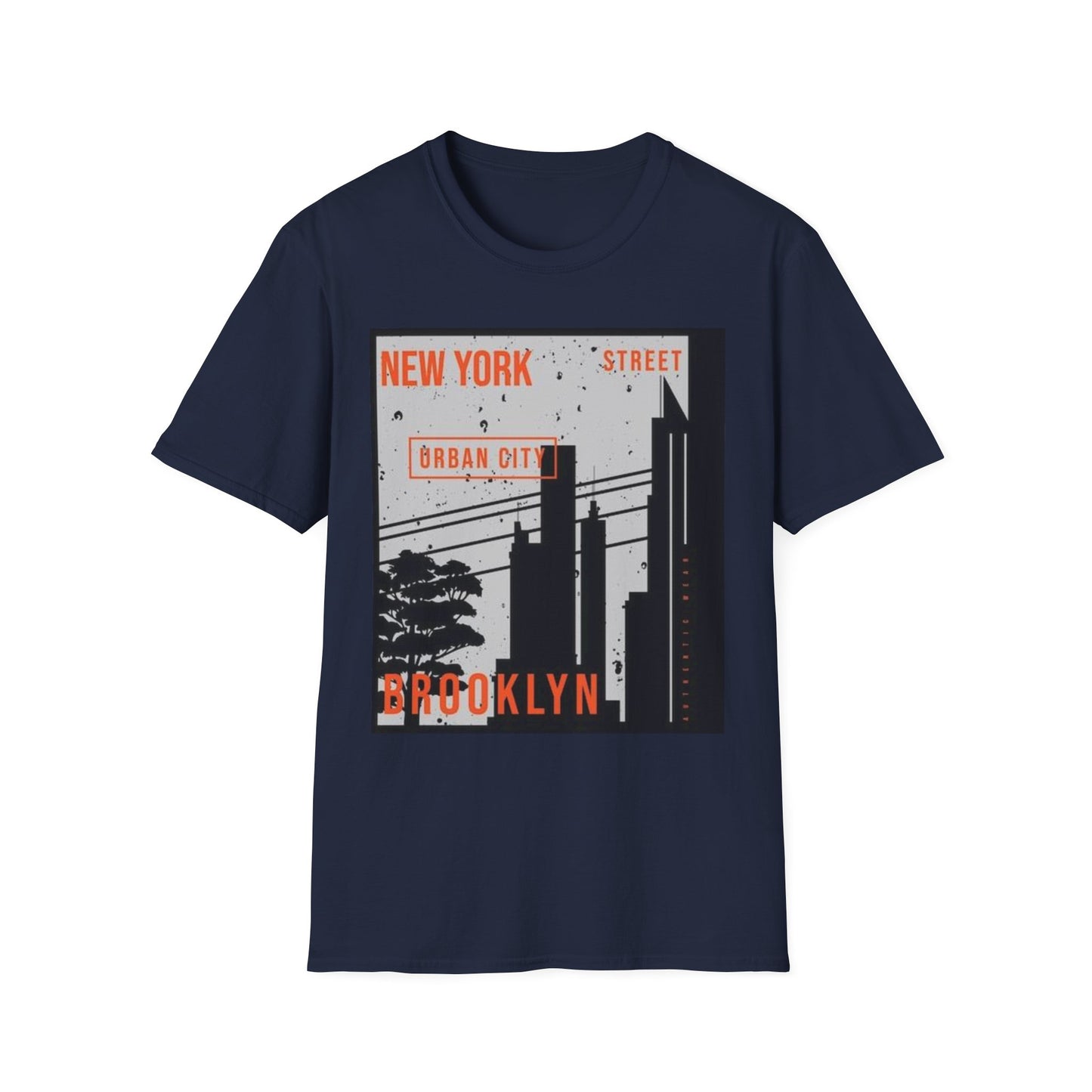 Brooklyn Urban Street T-Shirt - Unisex Graphic Tee for City Lovers, NYC Vibe, Streetwear Fashion, Gift for Travelers, Casual Wear