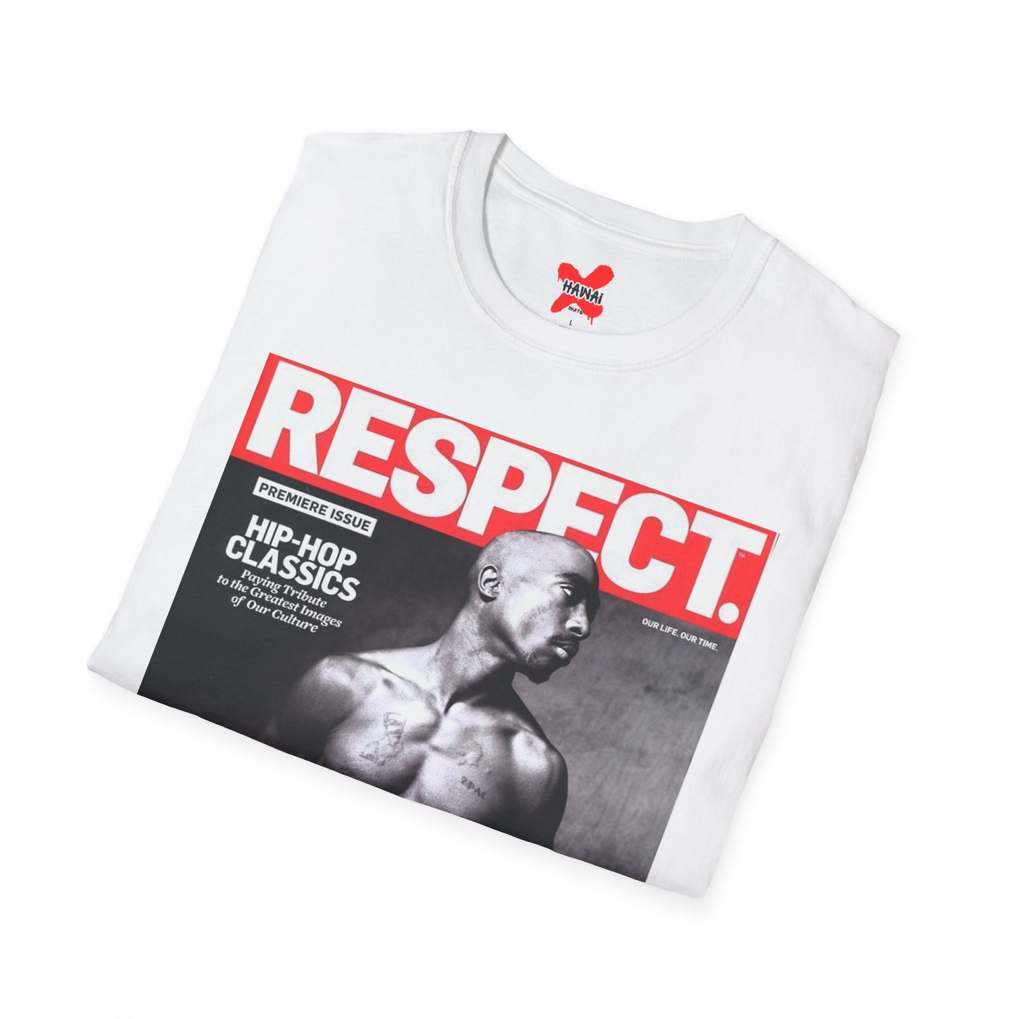 Hip-Hop Respect Unisex Softstyle T-Shirt, Streetwear Tee, Music Lover Gift, Urban Style, Casual Fashion, Graphic Tee