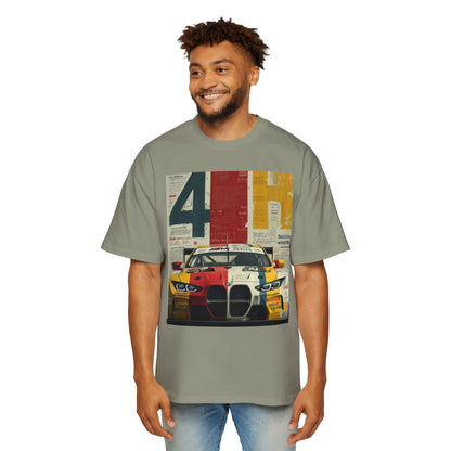 Racing Heritage Tee — Retro BMW M4 Motorsport Graphic T-Shirt