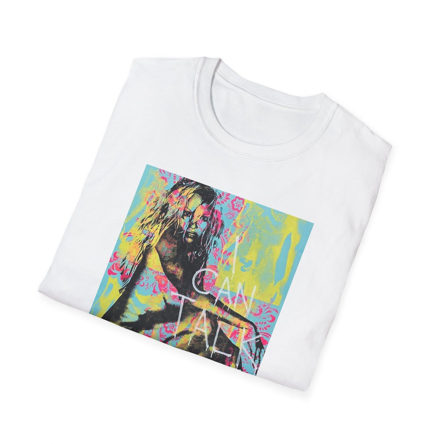Artistic Unisex Softstyle T-Shirt - Vibrant Graphic Design for Creative Souls