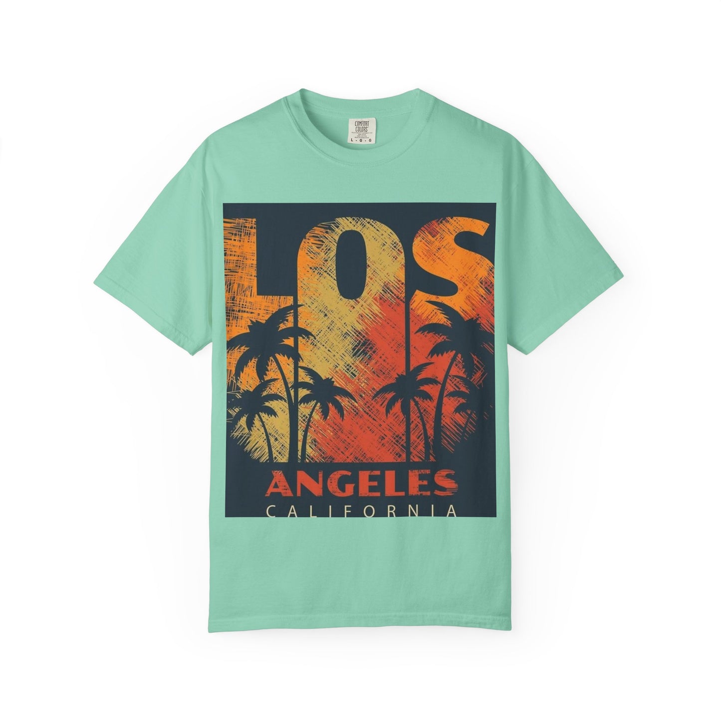 Los Angeles Sunset T-Shirt | Unisex Garment-Dyed Tee