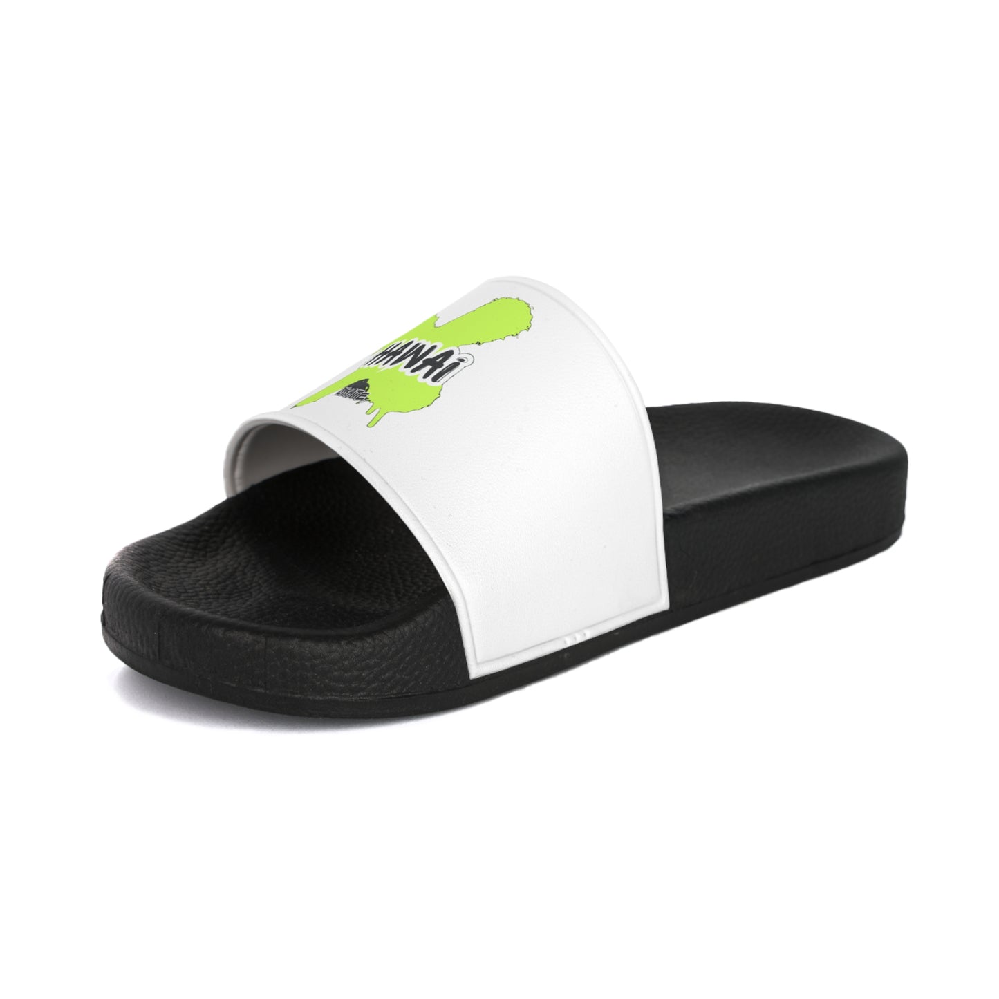 Men's Slide Sandals with Fun Graphic - Perfect for Summer and Vacations