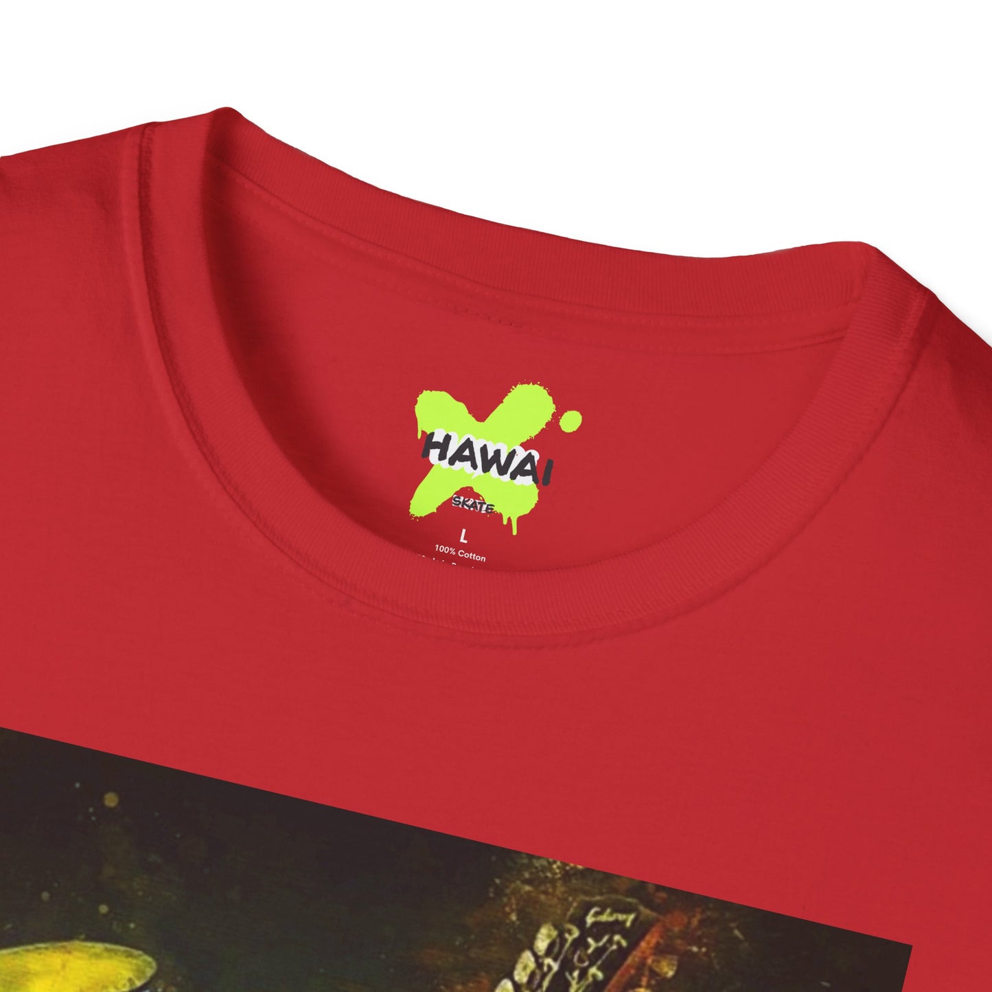 Rock Legend Unisex Softstyle T-Shirt - Vintage Guitar Design