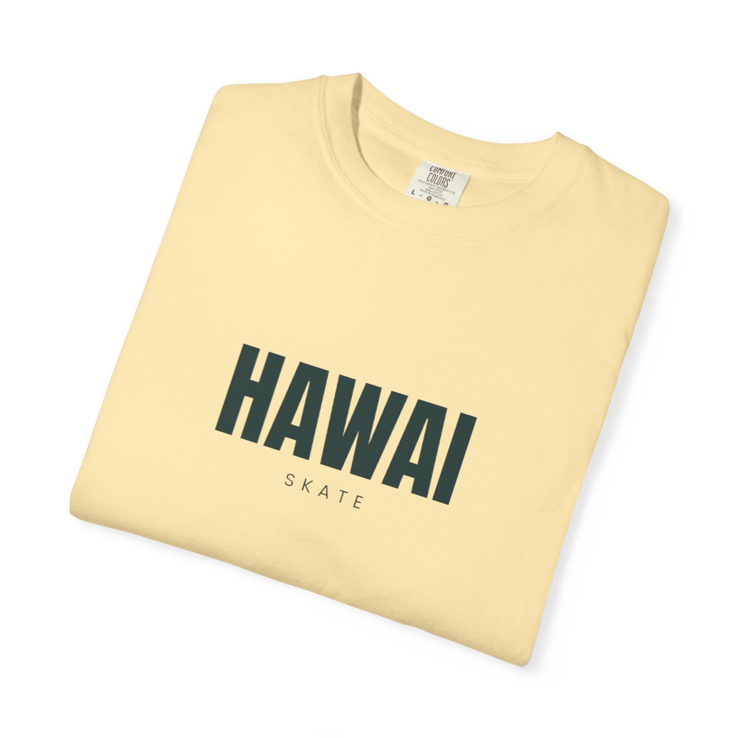 Hawaii Garment-Dyed Unisex T-shirt - Casual Beachwear, Travel Souvenir, Summer Vibes, Gift for Him/Her, Retro Style