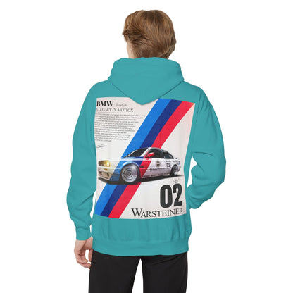 Volleyball Stripe Hoodie — Retro Yellow & Black Volleyball Design