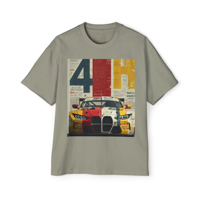 Racing Heritage Tee — Retro BMW M4 Motorsport Graphic T-Shirt